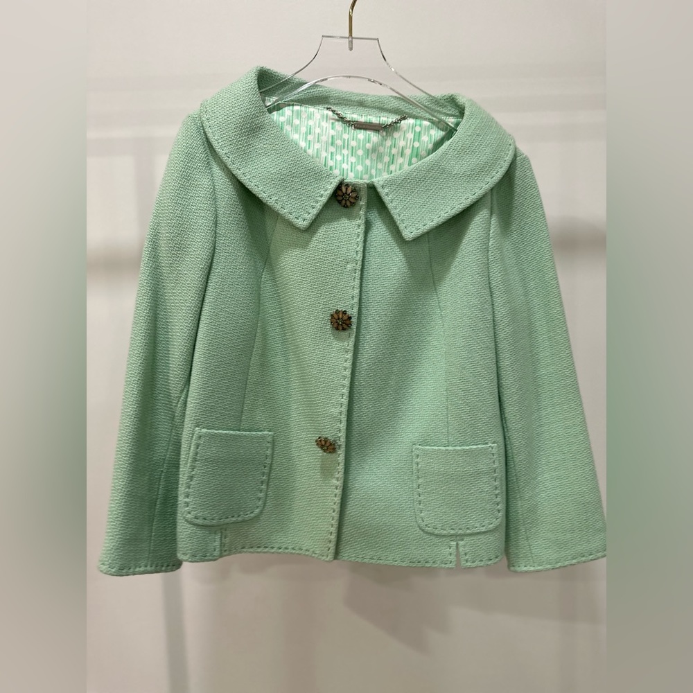 Elie Tahari Cotton Blazer